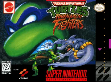 Teenage Mutant Ninja Turtles - Tournament Fighters (USA) (Beta) box cover front